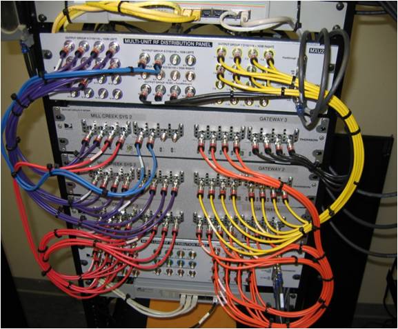 Winstronics panel assembly network rack
